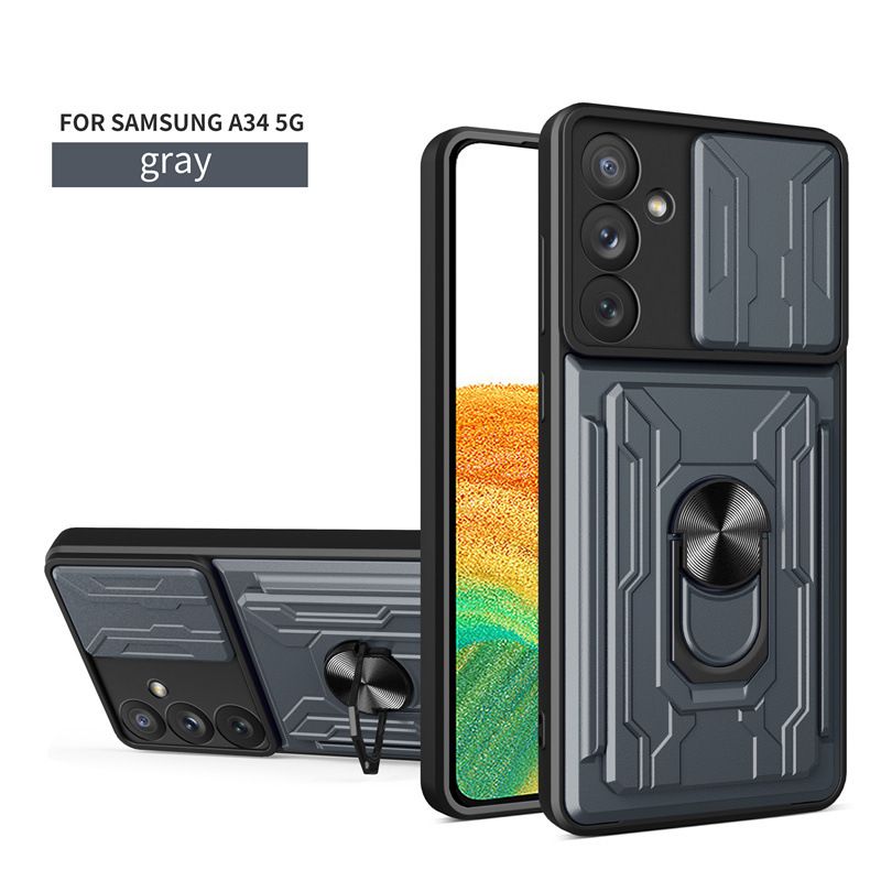 Samsung Galaxy S20 S21 S22 S23 S24 S25 A22 A20 A31 A51 A71 A72 A53 A32 A16 A26 A36 A56 A54 A35 M55 M51 Note 20 Magnetic Phone Case with Ringstand