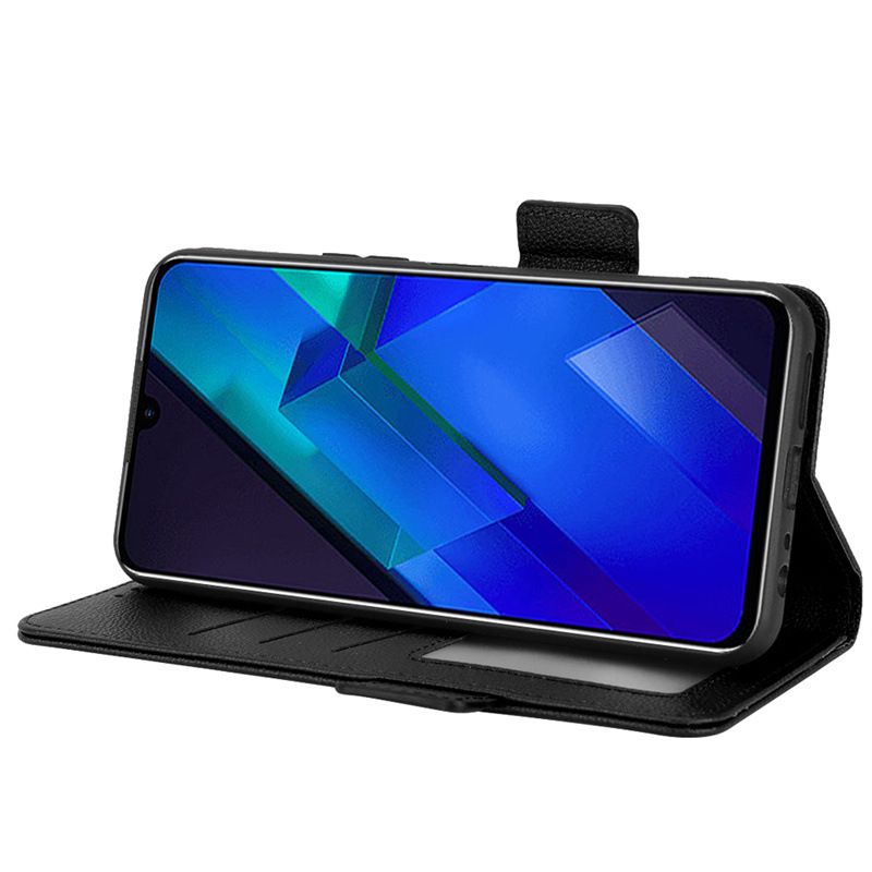 Samsung Galaxy A33 A71 A82 A73 A51 A42 A81 A53 A13 A72 A32 A50 M33 F52 Note 20 Note 10 Leather Wallet Flip Folio Case with Kickstand and Card Slots
