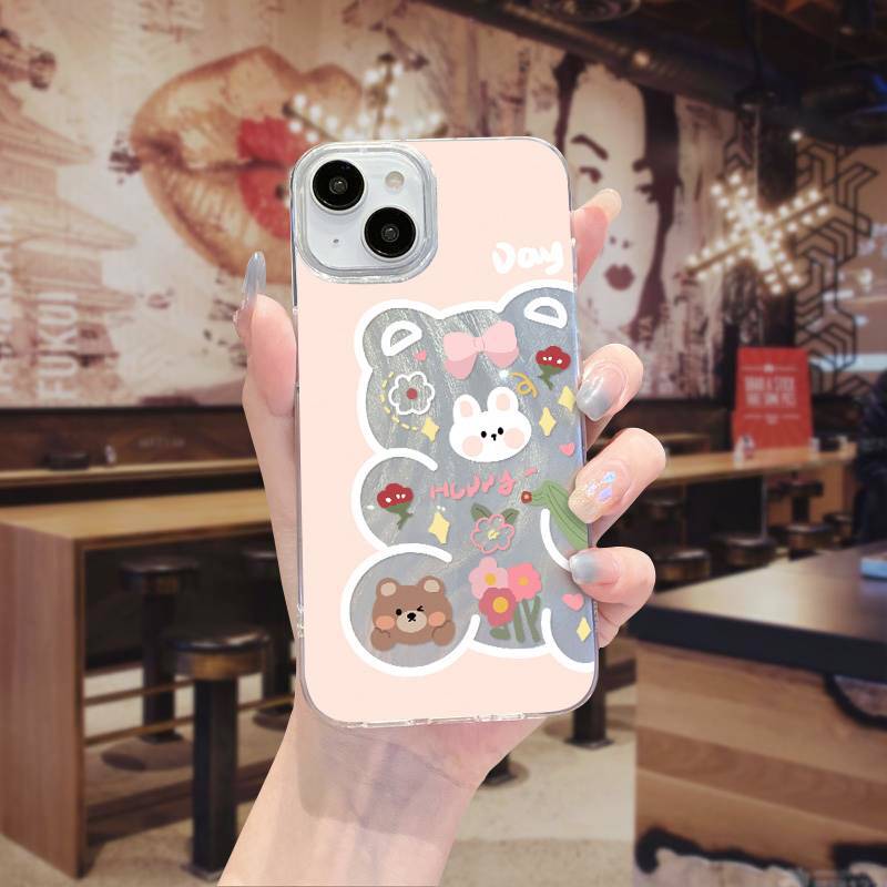 OPPO R15 R17 A1X A2X A31 A32 A33 A5 A53 A55 A57 A58 A72 A73 A78 A93 A94 A95 A96 A97 Find X7 K12 Butterfly Flower Gradient Silicone Shockproof Phone Case