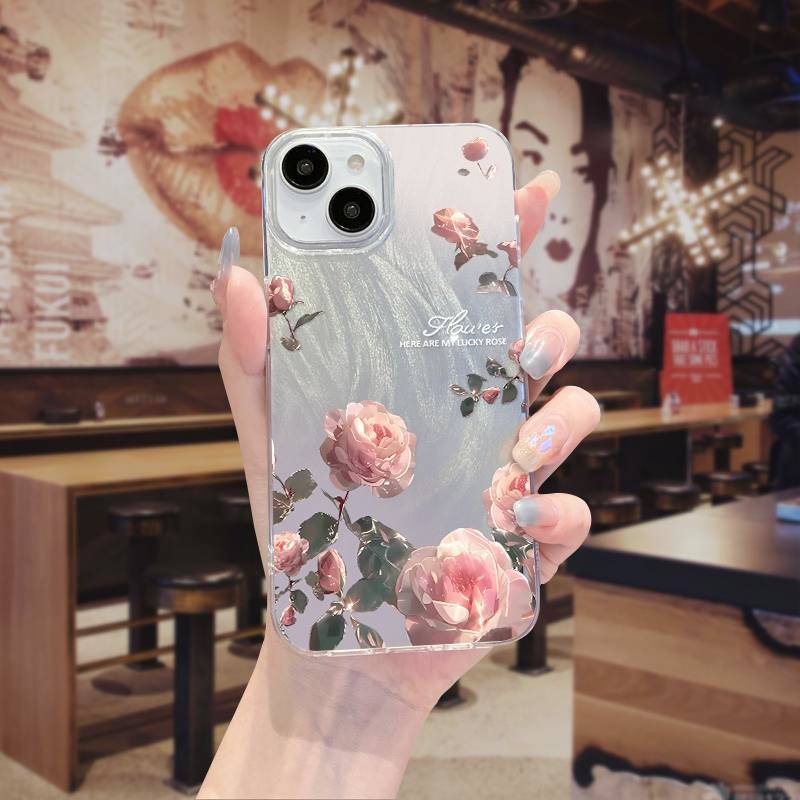 OPPO R15 R17 A1X A2X A31 A32 A33 A5 A53 A55 A57 A58 A72 A73 A78 A93 A94 A95 A96 A97 Find X7 K12 Butterfly Flower Gradient Silicone Shockproof Phone Case