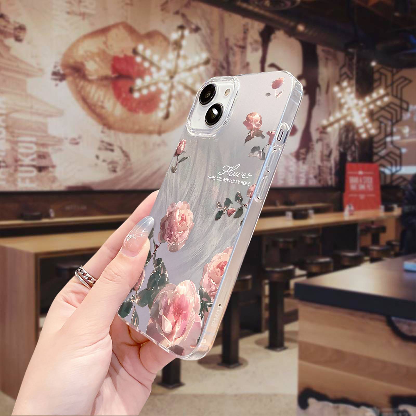 OPPO R15 R17 A1X A2X A31 A32 A33 A5 A53 A55 A57 A58 A72 A73 A78 A93 A94 A95 A96 A97 Find X7 K12 Butterfly Flower Gradient Silicone Shockproof Phone Case