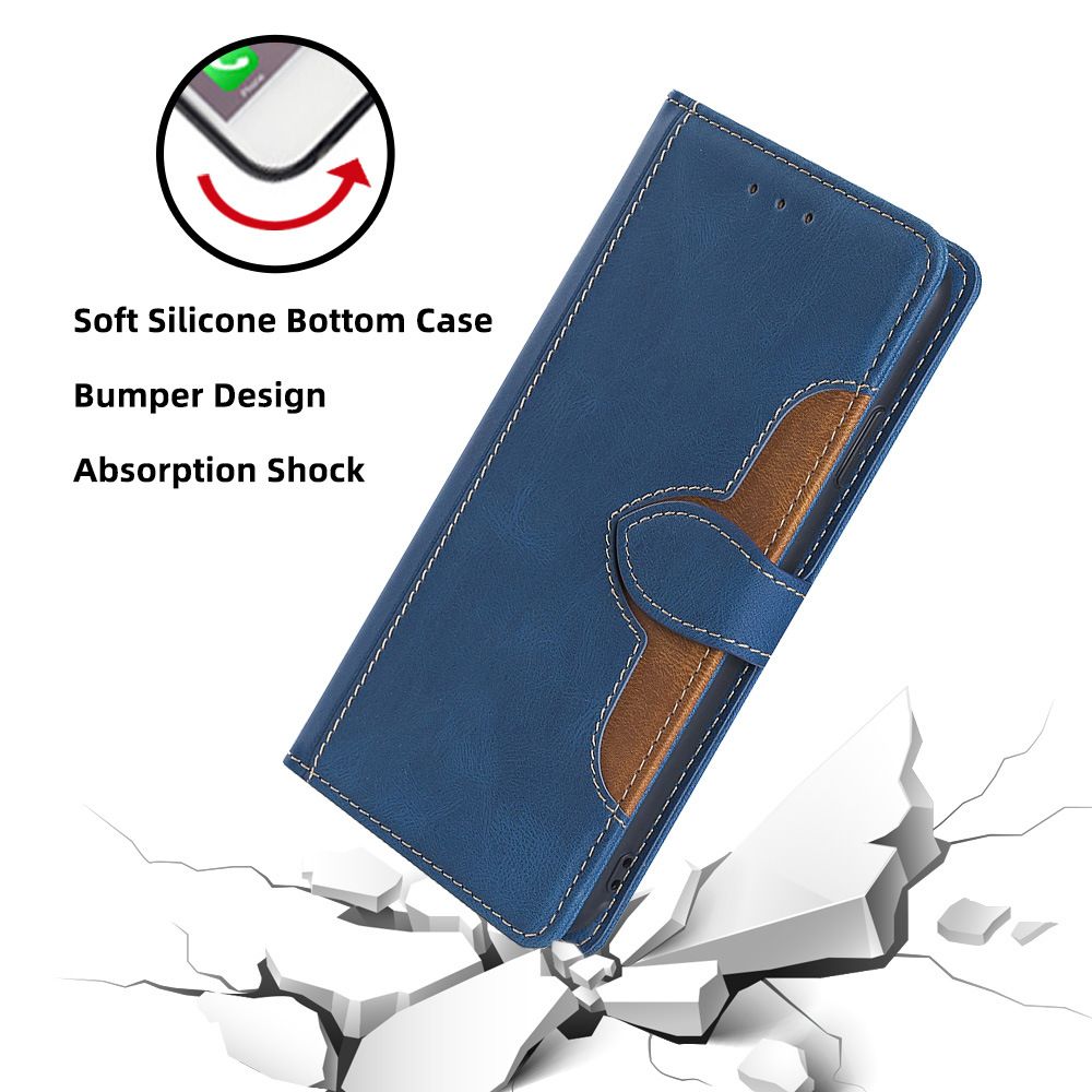 Samsung Galaxy S25 S24 S23 S22 S21 S20 S10 S9 S8 Note 20 Note 10 Note 9 Note 8 Phone Case,Leather Magnetic Closure Wallet Phone Case