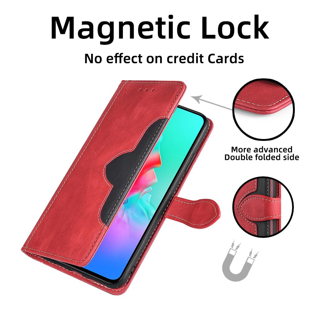 Samsung Galaxy M16 M35 M55 M15 M34 M54 M14 M30 M31 M32 M52 M53 M33 A10 A30 A40 A50 A60 A70 A90 Phone Case,Leather Magnetic Closure Wallet Phone Case