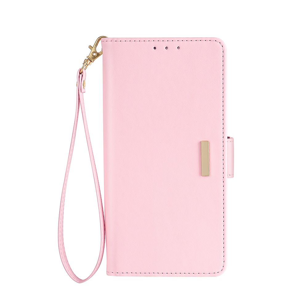 Samsung Galaxy A36 A16 A35 A55 A25 A24 A54 A34 A73 A53 A33 A71 A51 A72 A32 A22 A56 A26 A36 A04 Leather Case,Wallet Phone Case with Handstrap Long Shoulder Strap