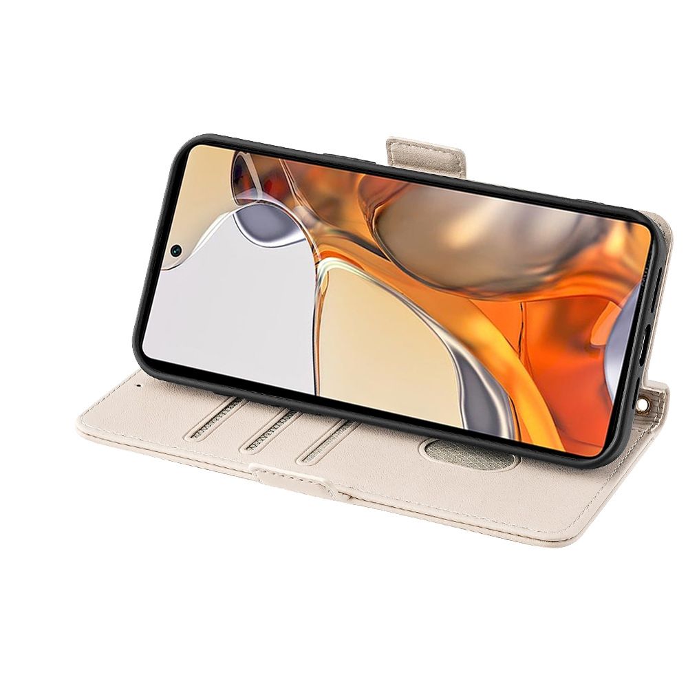 Samsung Galaxy M16 M35 M55 M15 M54 M34 M33 M53 M52 M31 F52 A82 A21S A20S A10E A90 A70 A60 Leather Case,Wallet Phone Case with Handstrap Long Shoulder Strap