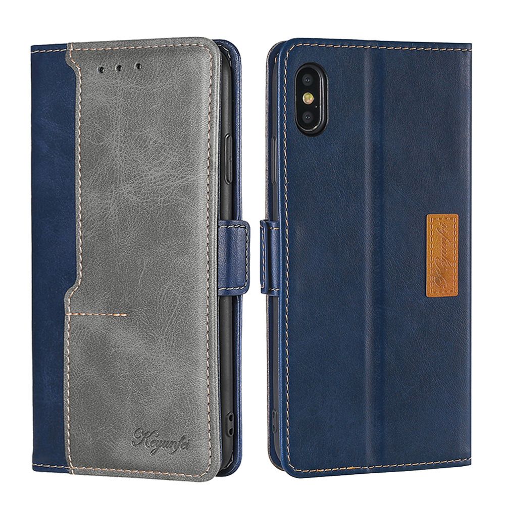 Samsung Galaxy M16 M35 M55 M15 M34 M54 M30 M12 M32 M52 M53 M33 A30 A40 A50 A60 A70 A82 A10E A20E A21S Case,PU Leather Wallet Spliced Color Phone Case