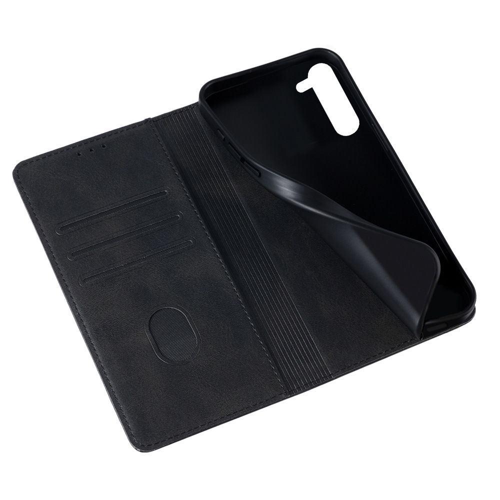 Samsung Galaxy S25 S24 S23 S22 S21 S20 S10 S9 S8 Note 20 Note 10 Note 9 Note 8 S7 Edge Leather Case,Leather Magnetic Closure Shockproof Phone Case