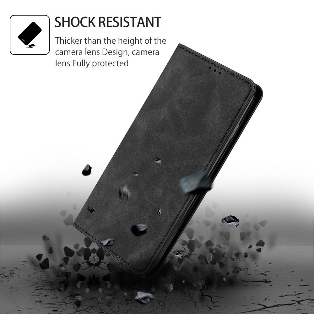 Samsung Galaxy S25 S24 S23 S22 S21 S20 S10 S9 S8 Note 20 Note 10 Note 9 Note 8 S7 Edge M16 M35 M55 M52 M34 Leather Case, Wallet Folio Case with Magnetic Closure Kickstand Card Slots Flip Book Cover