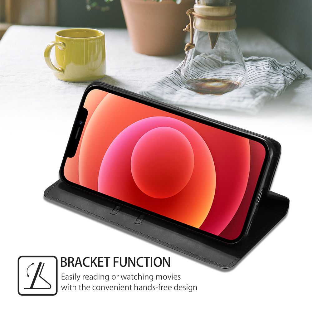 Samsung Galaxy S25 S24 S23 S22 S21 S20 S10 S9 S8 Note 20 Note 10 Note 9 Note 8 S7 Edge M16 M35 M55 M52 M34 Leather Case, Wallet Folio Case with Magnetic Closure Kickstand Card Slots Flip Book Cover