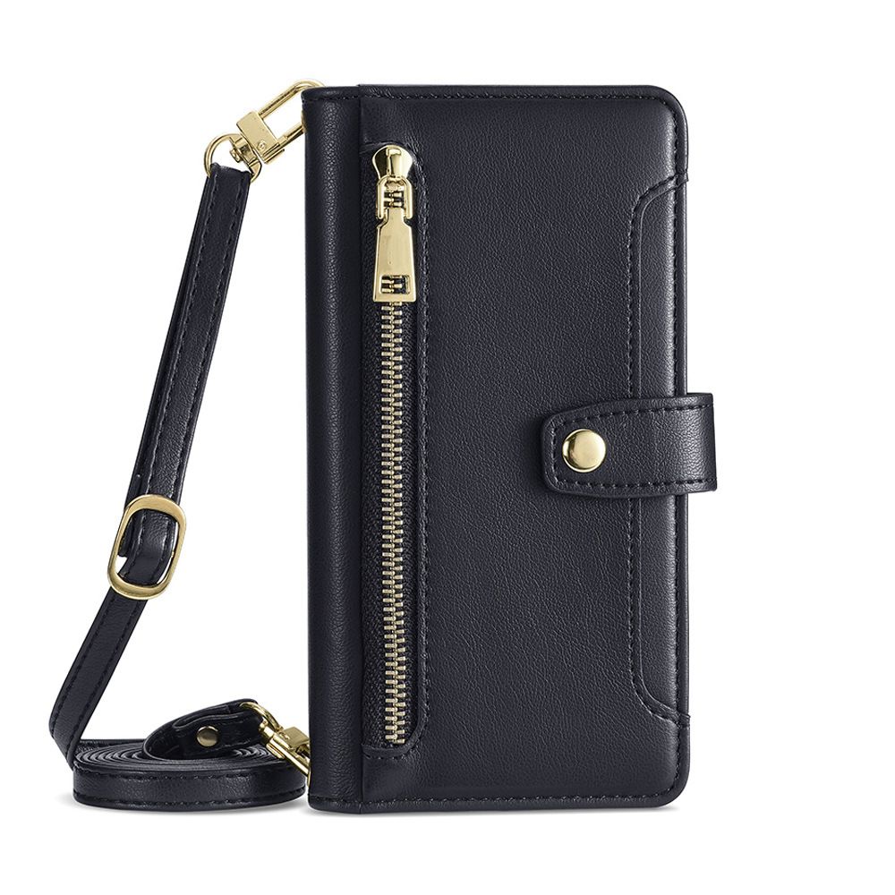 Samsung Galaxy S25 S24 S23 S22 S21 S20 S10 S9 S8 Note 20 Note 10 Note 9 Note 8 S7 Edge A04 A71 Wallet Leather Case,Flip Folio Book PU Leather Phone case Shockproof Cover with Zipper Credit Card Holder