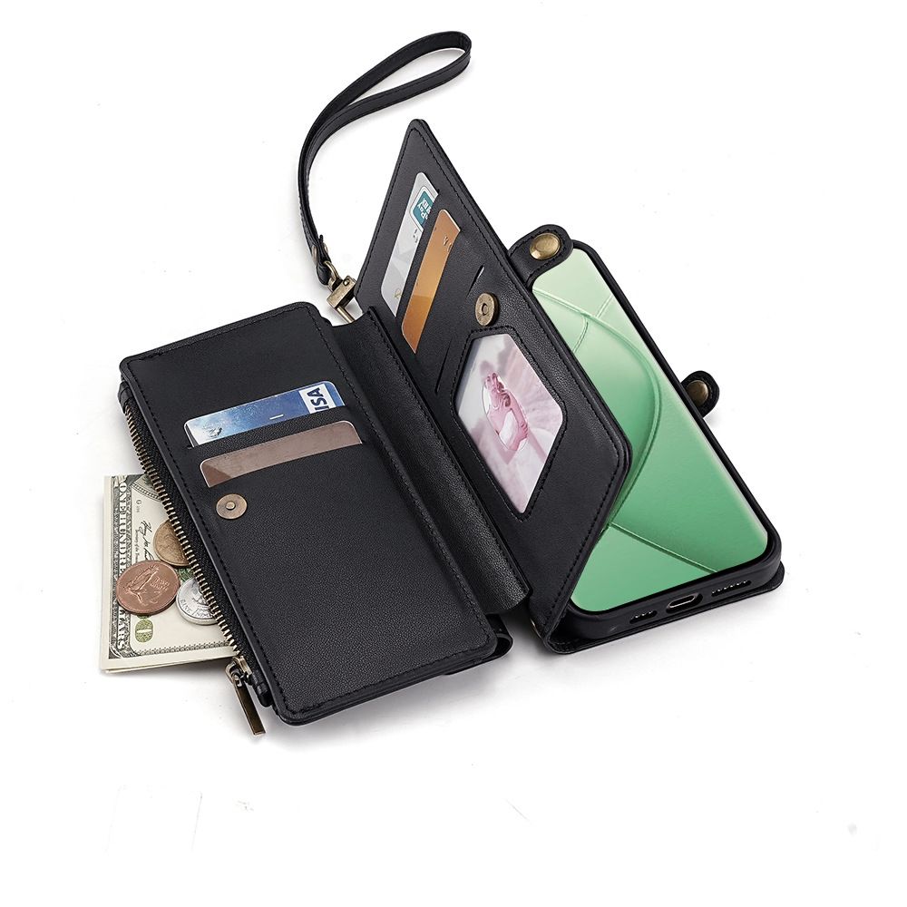Samsung Galaxy M16 M35 M55 M15 M34 M54 M14 M13 M33 M53 M52 M62 M32 M31 M30 F14 F52 A10 A40 A10E A20S A70 A90 Case,Crossbody Multifunction Wallet RFID Blocking Shoulder Strap Zipper Pocket Phone Case