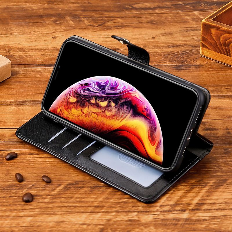 Samsung Galaxy S25 S24 S23 S22 S21 S20 S10 S9 S8 Note 20 Note 10 Note 9 Note 8 S7 Edge Case,Pu Leather Wallet Zipper Shockproof Phone Case