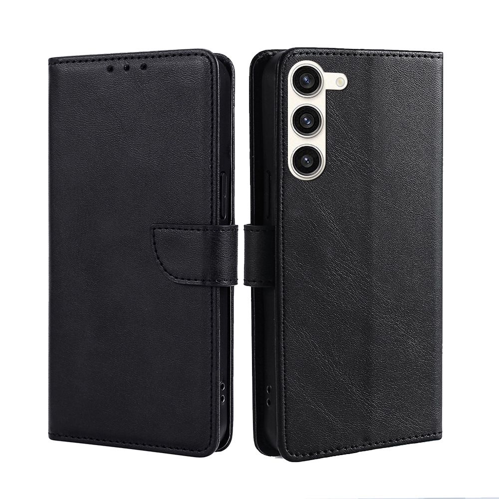 Samsung Galaxy S25 S24 S23 S22 S21 S20 S10 S9 S8 Note 20 Note 10 Note 9 Note 8 S7 A04 A02 A71 Edge Case,Leather Magnetic Closure Shockproof Phone Case