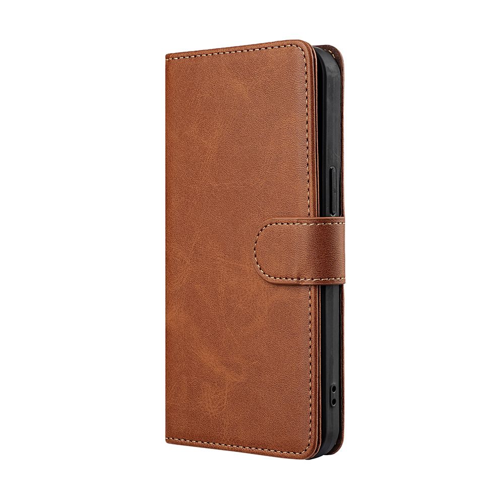 Samsung Galaxy S25 S24 S23 S22 S21 S20 S10 S9 S8 Note 20 Note 10 Note 9 Note 8 S7 Edge Case,Leather Magnetic Closure Shockproof Phone Case