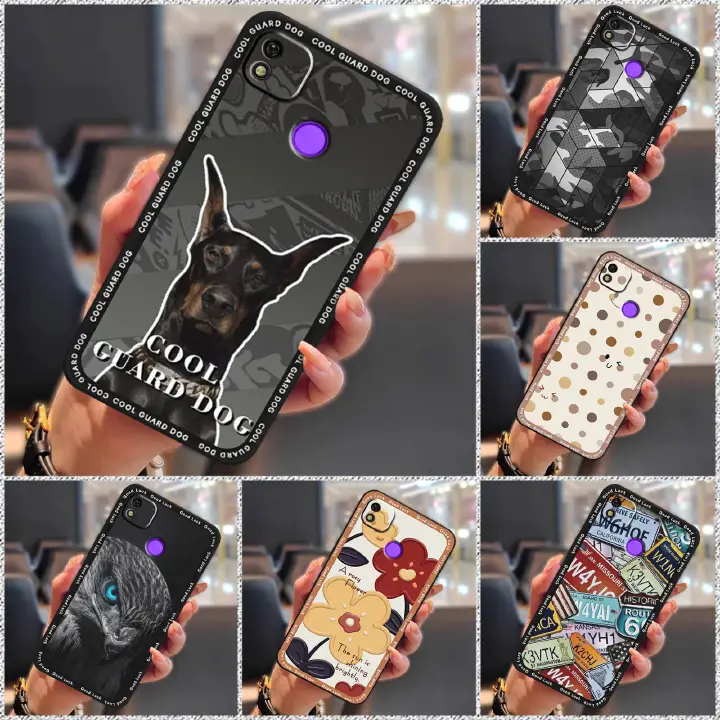 Tecno Spark 20 Pro Phone Case, Cartoon Full-edge Silicone Anti-fall Phone Case for Tecno