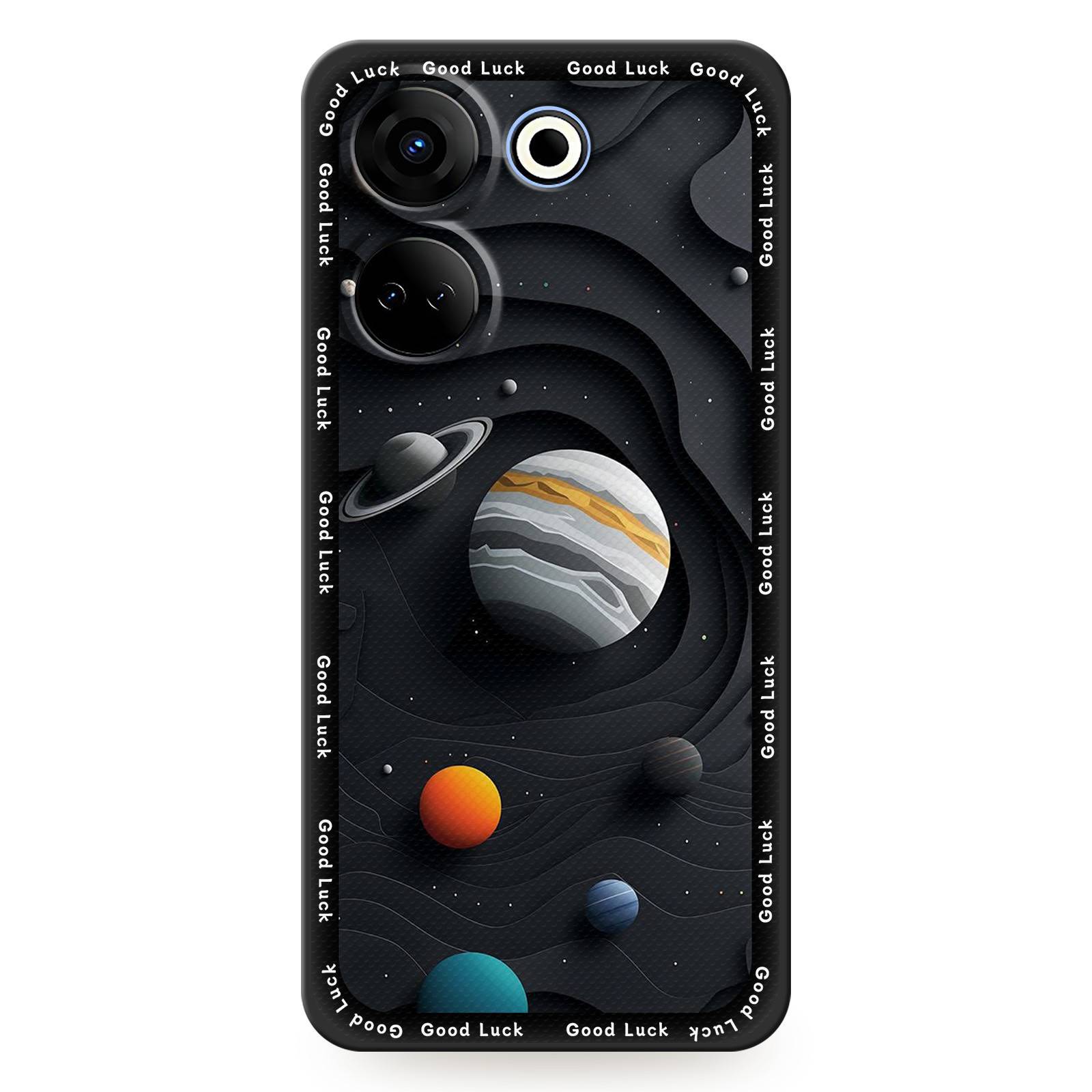 Tecno Spark 10 Pro Phone Case, Cartoon Full-edge Silicone Anti-fall Phone Case for Tecno Spark 10 Pro