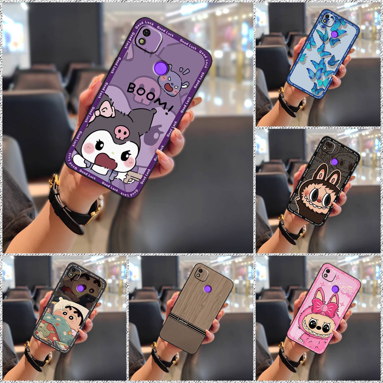Tecno Spark 10 Pro Phone Case, Cartoon Full-edge Silicone Anti-fall Phone Case for Tecno Spark 10 Pro