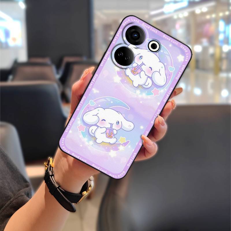 Tecno Spark 10 Pro Phone Case, Cartoon Full-edge Silicone Anti-fall Phone Case for Tecno Spark 10 Pro