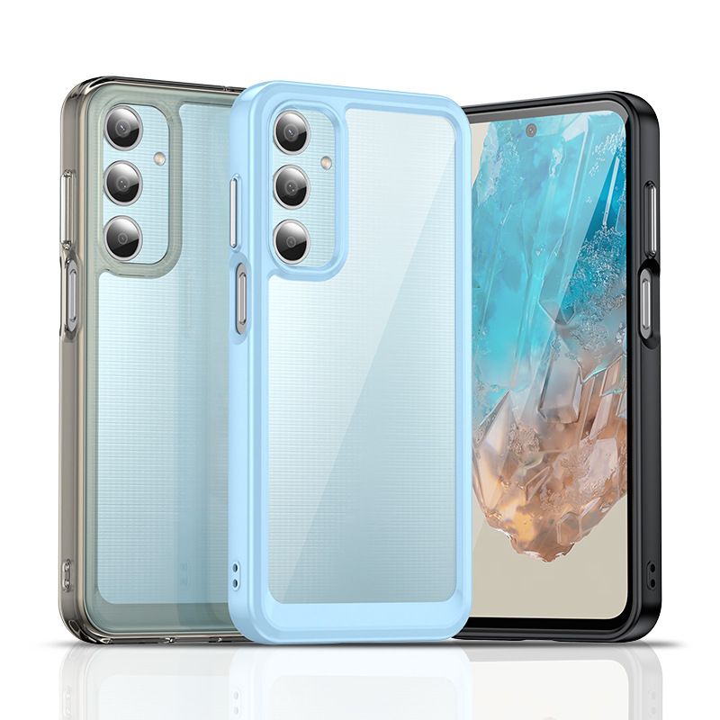 Samsung Galaxy M35 M16 M06 M44 M14 M23 M13 M54 M34 F23 XCover 7 Jump 3 Case,Clear Designed Shockproof Phone Case, Bumper Hybrid Transparent Cover