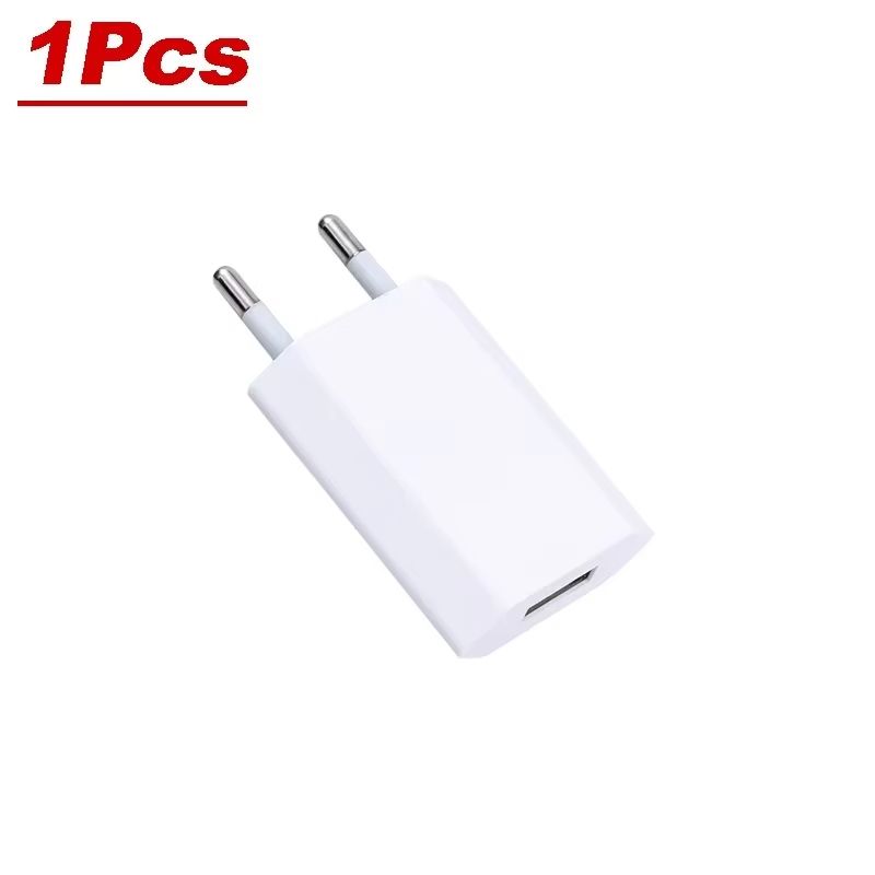 5V 1A USB Charger Travel Wall Charging Head Mobile Phone Charger Adapter Portable EU Plug For iPhone Xiaomi Samsung Huawei