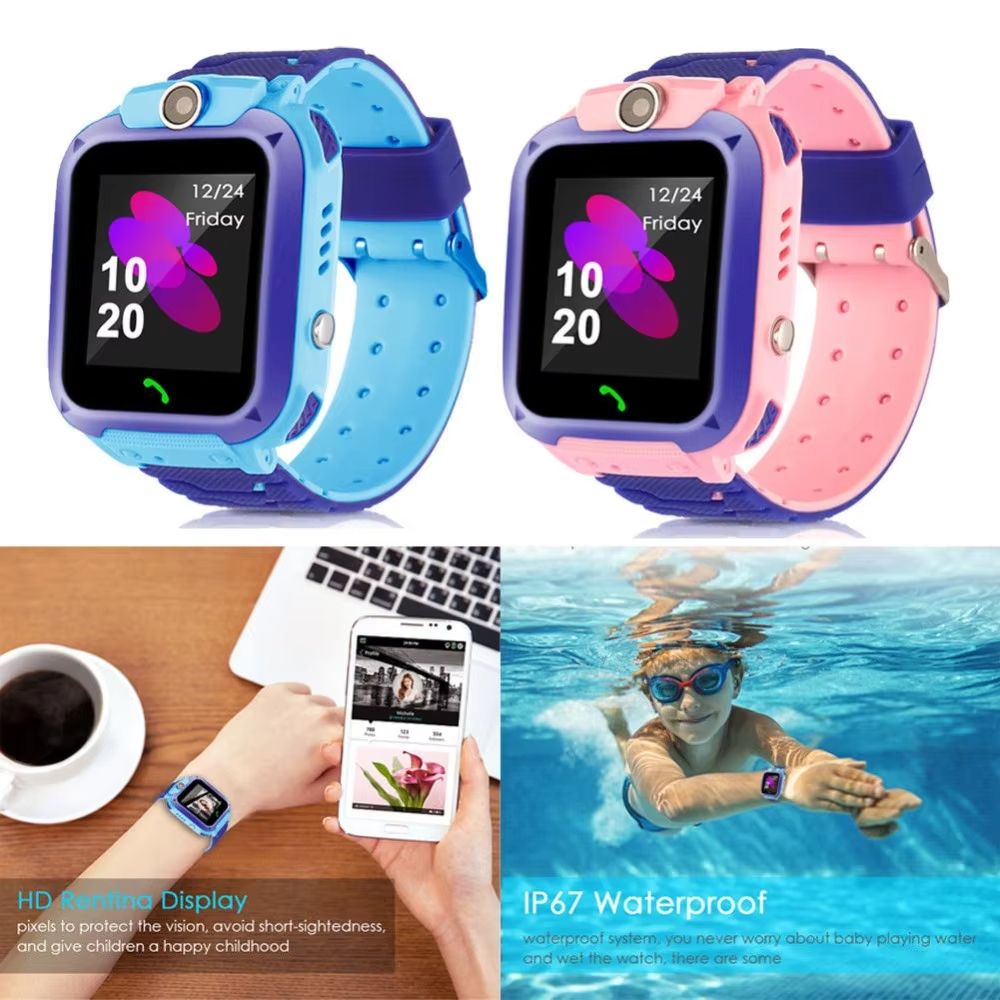 Children's Telephone watch intelligent photo waterproof SOS for help electronic fence setting SIM card children's gifts