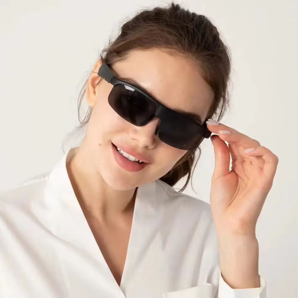 Bluetooth 5.2 Glasses HD UV Protective Lens Wireless Bluetooth Headset for Drive Car Wireless Headphones Bluetooth Earphones