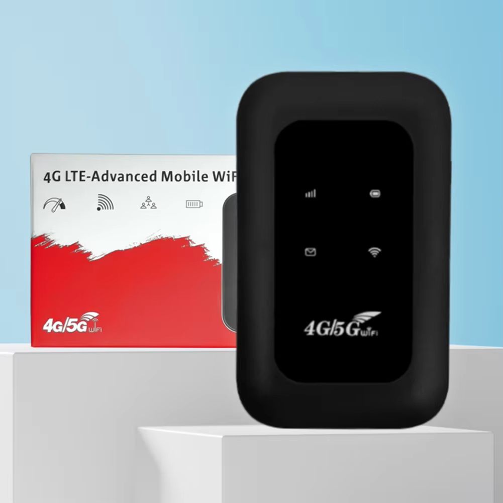 FM800 4G Lte WiFi Router Wireless 150Mbps Hotspot with SIM Card Slot Chip Portable Modem 3000mAh Mini Mobile Hotspot Plug & Play