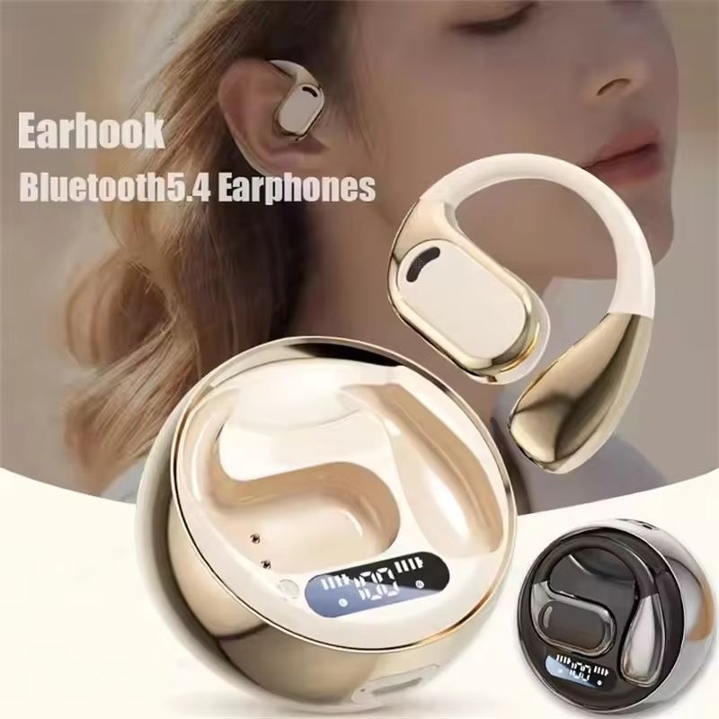 AI Language Translation Earbuds M76 Bluetooth 5.4 Real-time Two-Way Earbuds Wireless Headphones Chat Headset Office Travel