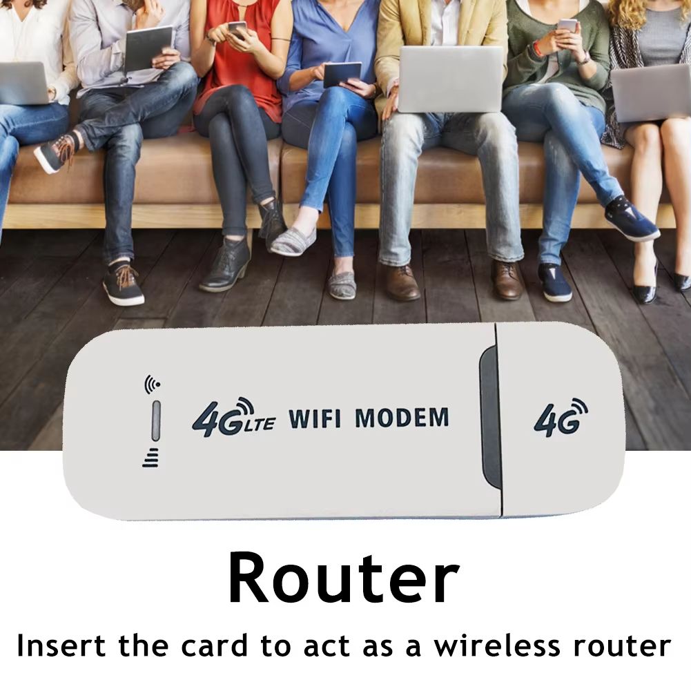 Wireless USB Dongle 150Mbps Modem Stick Replacement WiFi Adapter 4G Card Router for Laptop 4G USB Modern
