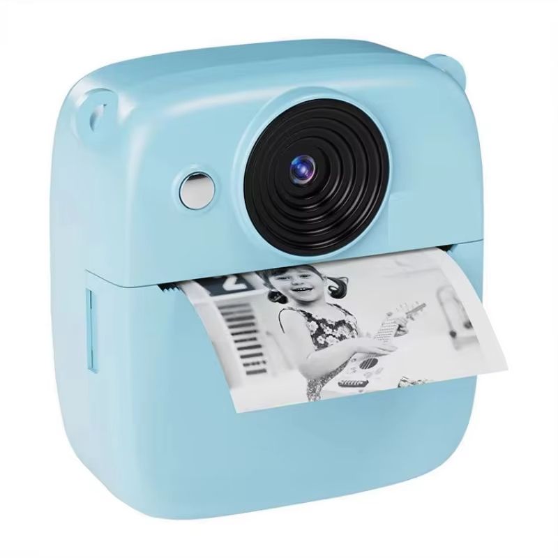 Kids Instant Print Camera Toys 1080P 2.0 Inch Screen Zoom Video Photo Child Birthday Festival Gifts Children Digital Camera Set