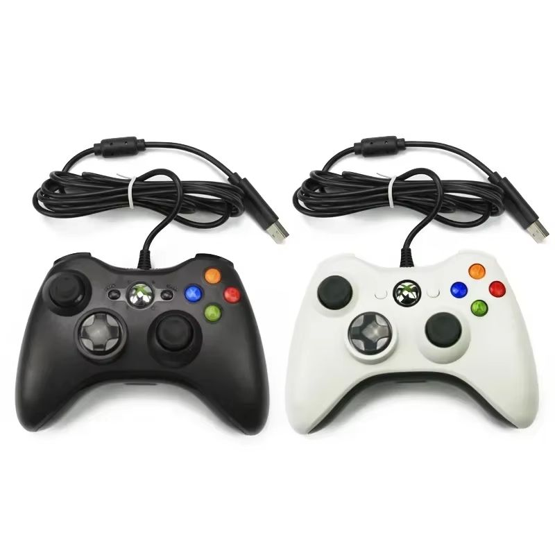 USB Wired Gamepad Xbox 360 Game Controller PC Handheld Joystick Game Gamepad Double Vibration for Windows Controle Xbox
