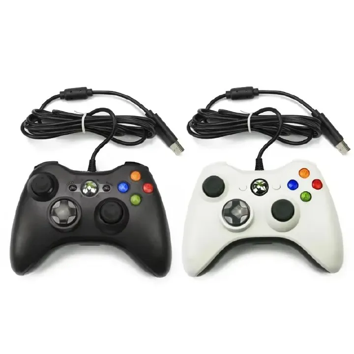 USB Wired Gamepad Xbox 360 Game Controller PC Handheld Joystick Game Gamepad Double Vibration for Windows Controle Xbox