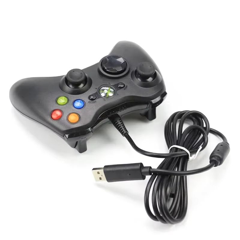 USB Wired Gamepad Xbox 360 Game Controller PC Handheld Joystick Game Gamepad Double Vibration for Windows Controle Xbox