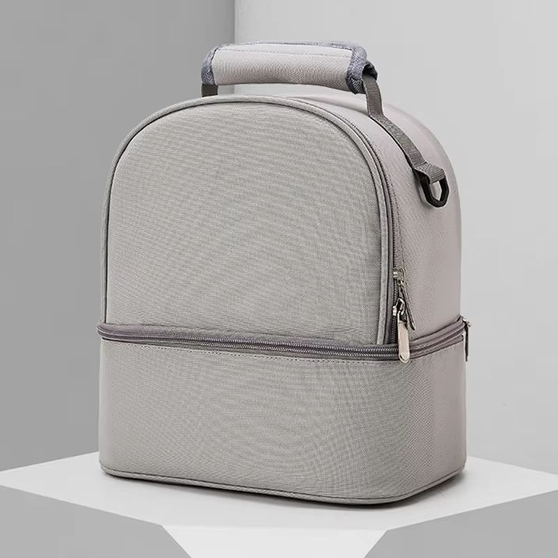 Mommy Bag Milk Storage Breast Pump Maternity Cooler Double Layer Insulation Fresh Keeping Baby Food Backpack Feeding Bottle