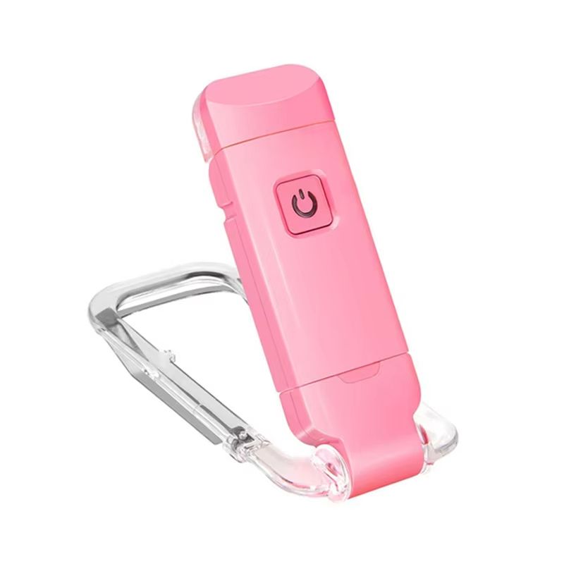 USB Rechargeable LED Book Light 1800K-6000K Portable Clip Desk Light 500mAh Bookmark Reading Light Adjustable Brightness 15 Gear