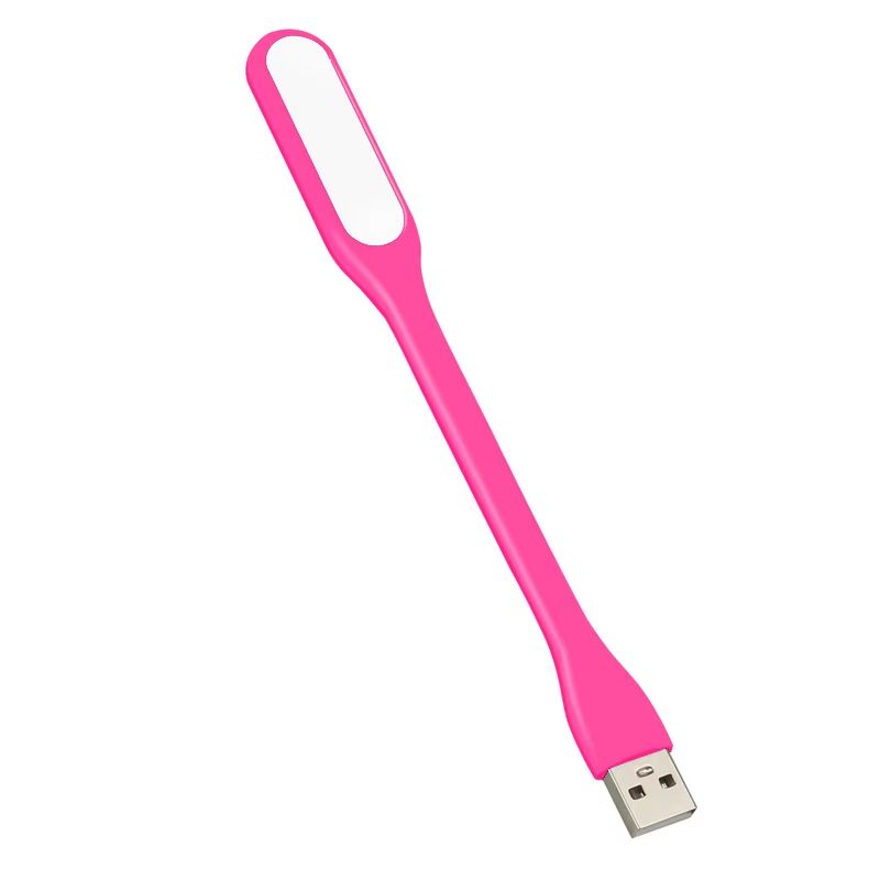 10 mixed color USB night lights, LED reading lights, mini book lights, portable camping table lamps suitable for portable power banks, PCs, laptops