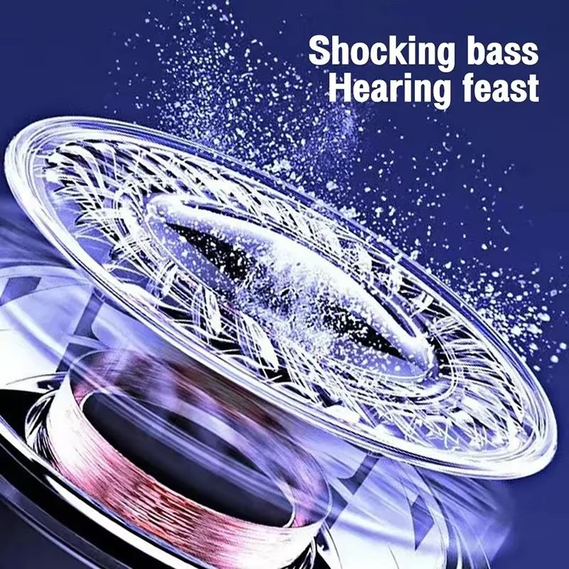 Wireless Bluetooth Speakers Home Outdoor Portable Small Speaker Subwoofer Car Audio Bass MP3 Player Sound System LED Lights
