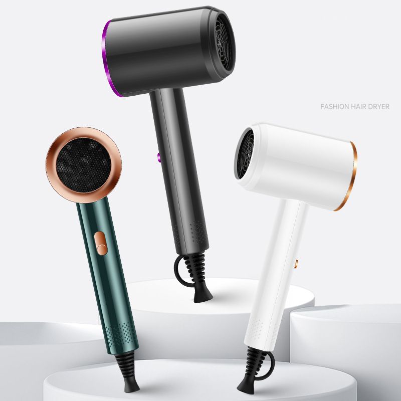 iMZOON 750W Hair Dryer 220V Home & Dorm Portable Hot & Cold Wind Blow Dryer with 3 Speeds Lightweight for Men and Women Travel
