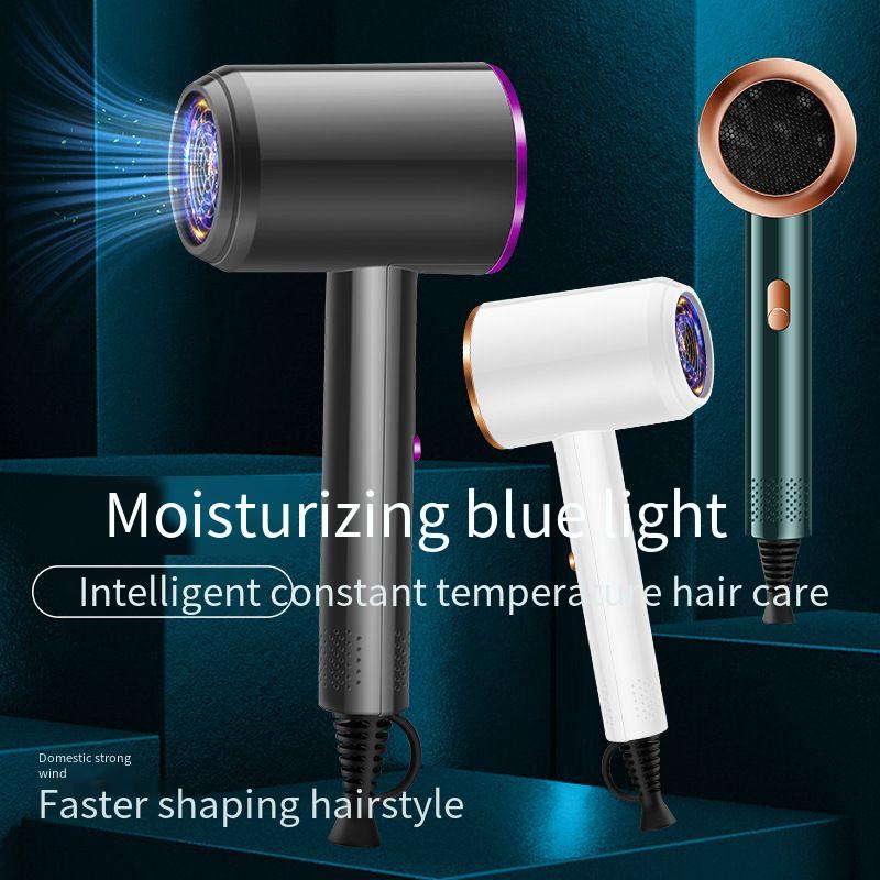 iMZOON 750W Hair Dryer 220V Home & Dorm Portable Hot & Cold Wind Blow Dryer with 3 Speeds Lightweight for Men and Women Travel