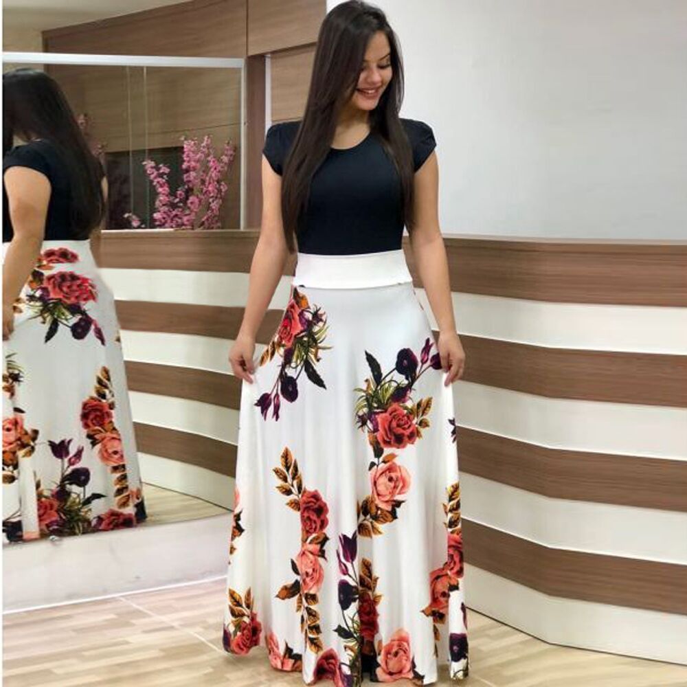 iMZOON Elegant Short Sleeve Women's Dress for Evening Party & Casual Wear Ladies Dresses Fashion Girl Clothes