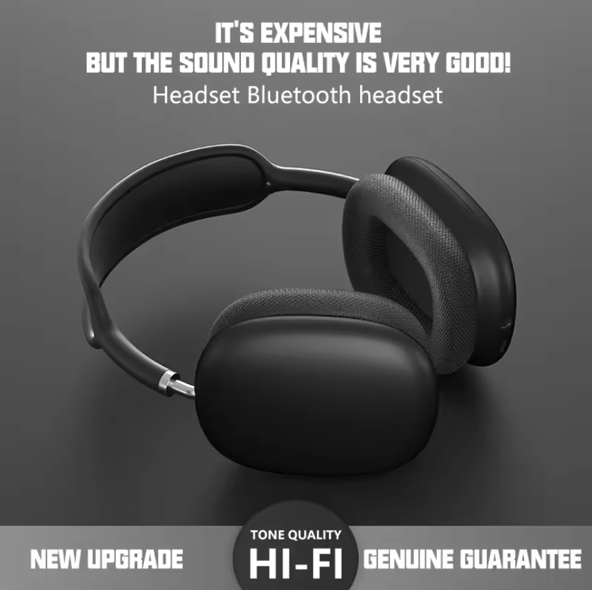 Wireless Bluetooth Earphones Headphones Headset Sports Gaming TF Card Slot Headset Noise Cancelling Headphone Fast delivery within 1-5 days