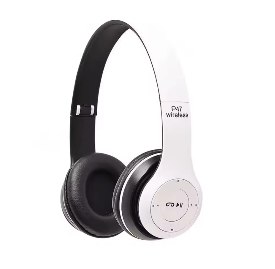 Wireless Headset Over Ear earphone Noise Cancelling Bluetooth-Compatible 5.0 Sports Game Headset Built-in Mic Applicable to mobile phones computers and electronic products Fast delivery within 1-5 day