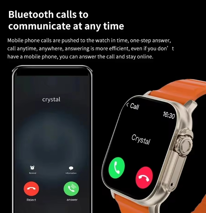 Touch Sport SmartWatches Men Women Smart Watch Heart Rate Fitness Tracker Bluetooth Call Wristwatch For All Phones Local fast delivery