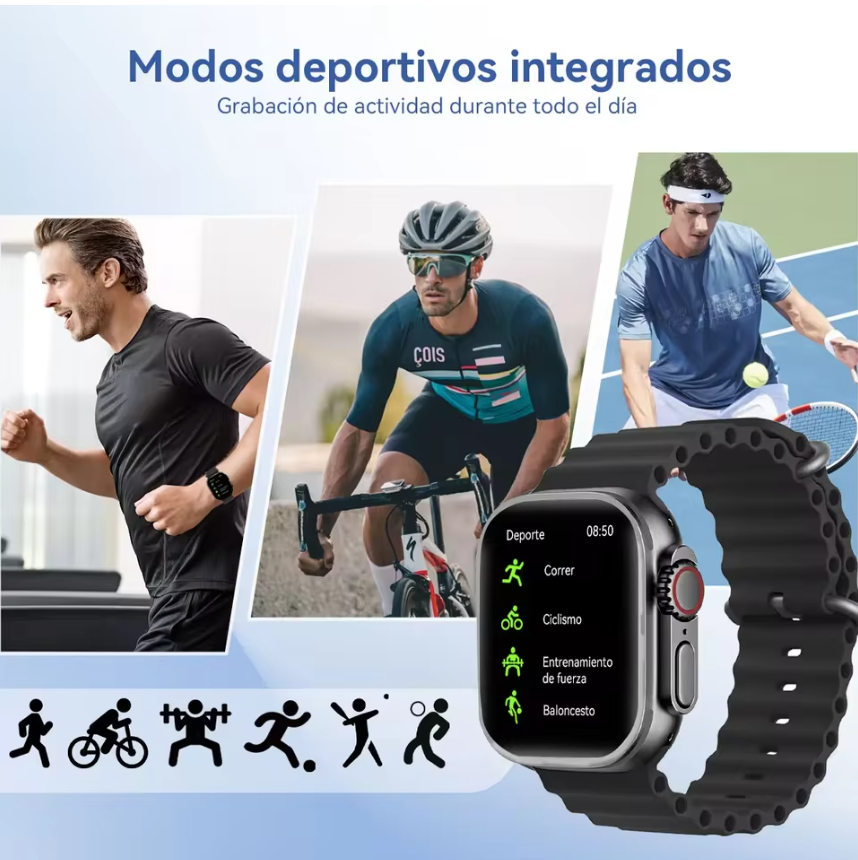 Touch Sport SmartWatches Men Women Smart Watch Heart Rate Fitness Tracker Bluetooth Call Wristwatch For All Phones Local fast delivery