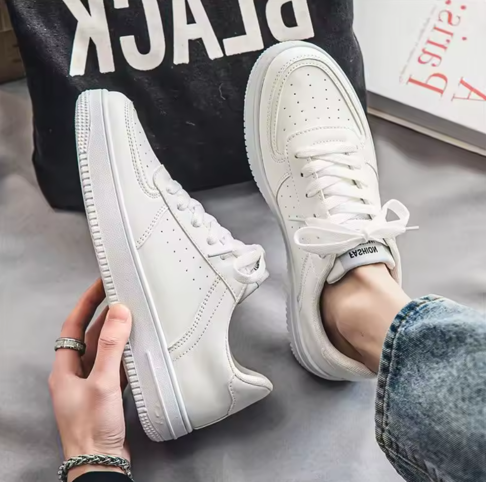 Men shoes  White Casual Sneakers Breathable Board Shoes Boy Shoes women sneaker girl sport shoe Fast delivery within 1-5 days
