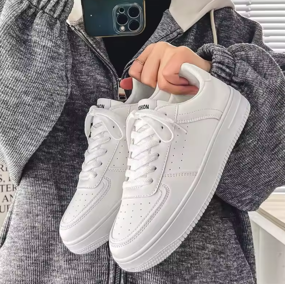 Men shoes  White Casual Sneakers Breathable Board Shoes Boy Shoes women sneaker girl sport shoe Fast delivery within 1-5 days