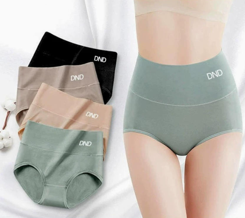 4PC colors random women's seamless ice silk panties quick drying underwear ladies cotton crotch comfy invisible briefs soft thin light briefs students lingerie 1-5 days