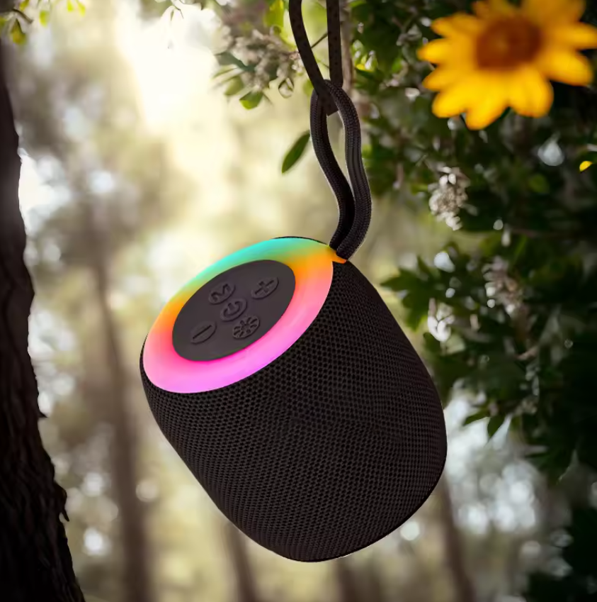 Rechargeable Wireless Bluetooth Speaker  Colorful lights Computer Bar Subwoofer Wireless Stereo Strong Bass Outdoor Speaker Portable Bluetooth Speaker Super Loud Volume Local fast delivery