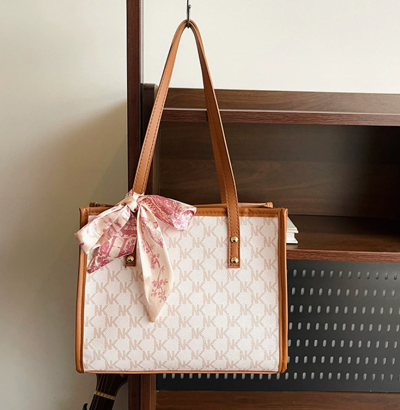 Women  shoulder bag tote bag ladies handbags girl elegant silk scarf shoulder bag women bags Local fast delivery