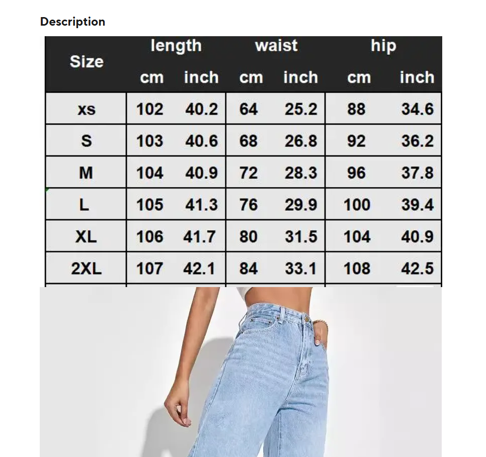 Women Casual Baggy Jeans Boyfriend High Waist Button Down Wide Leg Pants With Pockets Office Lady Solid Draped Straight Pants ladies trousers girl clothes Local fast delivery